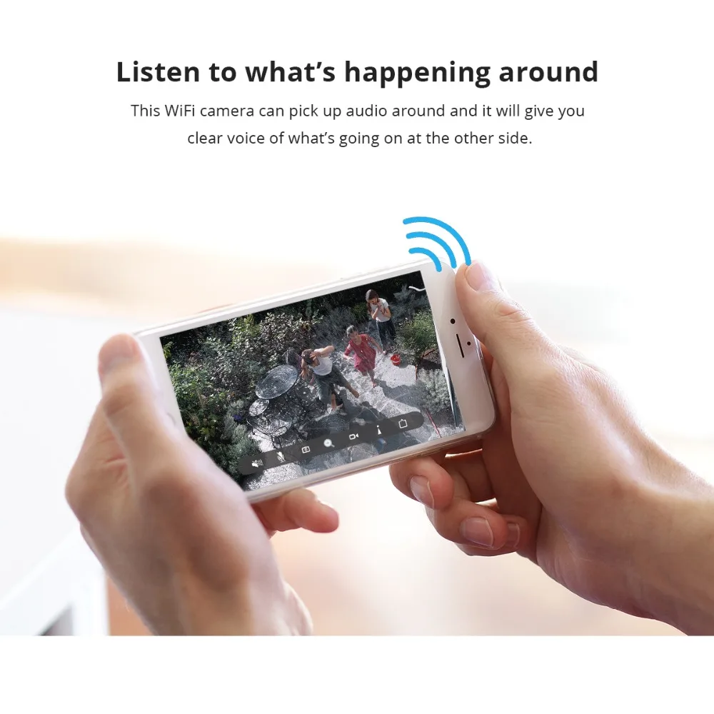 IP камера BESDER Беспроводная с микрофоном 1080P 720P ИК Wi Fi|Камеры видеонаблюдения| |