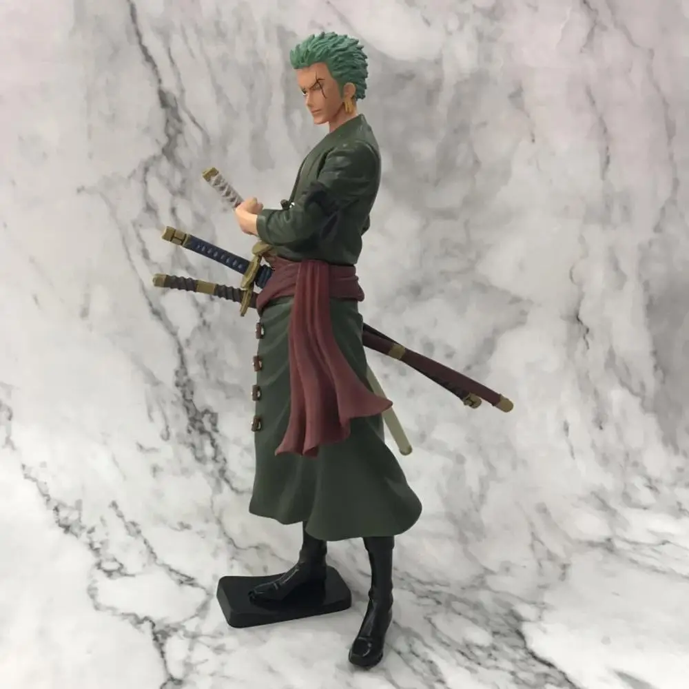 Аниме 27 см One Piece Grandista ROS GROS Roronoa Zoro Mito stream Фигурки ПВХ игрушки модель
