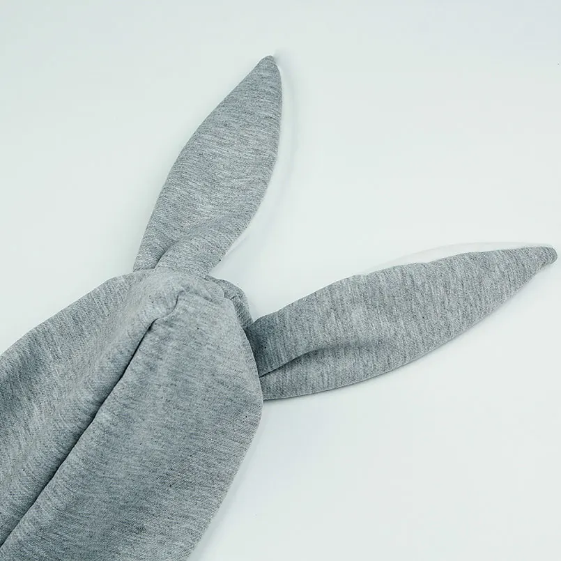 Милый кролик новорожденный девочка мальчик хлопок Детский комбинезон без