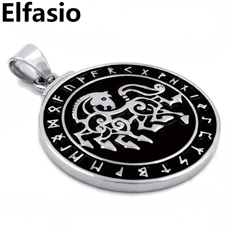 Оптовая продажа 10 шт. викинговая лошадь Руна воин ODIN'S Sleipnir Runic норвежский амулет