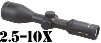 2.5-10x Векторная оптика Grizzly 1,5-6x 2,5-10x 3-12x 56 мм охотничий прицел длинный глаз рельеф 30 мм прицел - Цвет: 2.5-10x