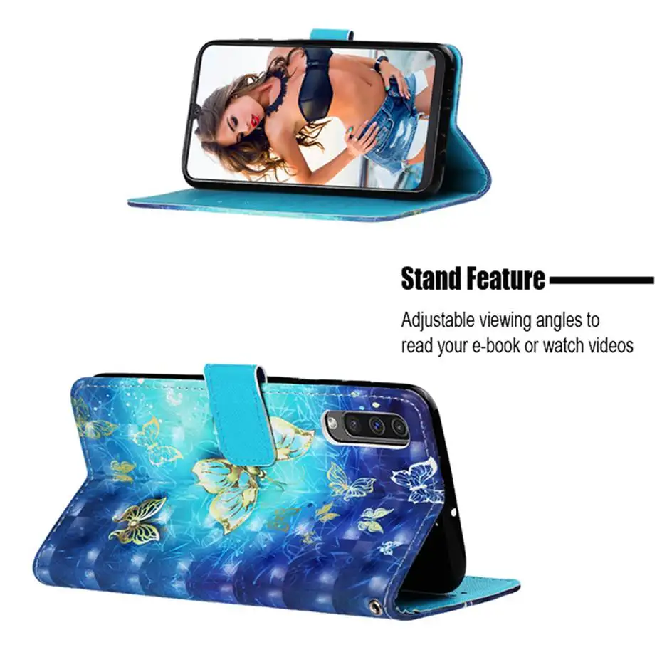 Флип-чехол для Samsung galaxy A10 A20 A30 A40 A50 S A70 A7, кожаный чехол-кошелек для телефона, чехол для Samsung galaxy M30 A10