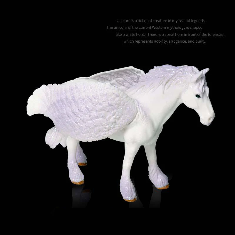 1 шт. 10*4*7 см Pegasus Lift The Wings Rainbow horse красочные реалистичные красота и тщательно