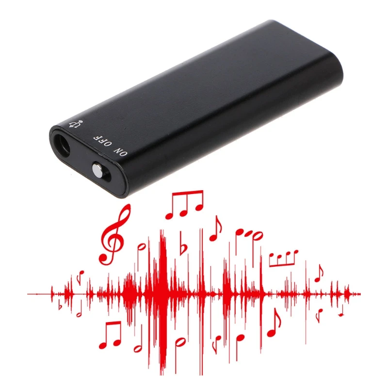 2018 высококачественный 3 в 1 8 ГБ Мини цифровой Аудио Диктофон MP3 музыкальный плеер