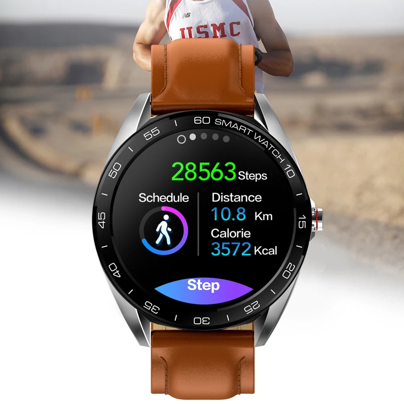 UHOOFIT K7 мужские спортивные 1 3 дюйма IP68 Водонепроницаемые Смарт-часы пульсометр