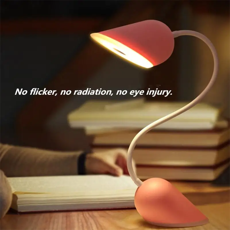 Креативные светодиодные ночники в форме сердца лампа для чтения с подзарядкой от