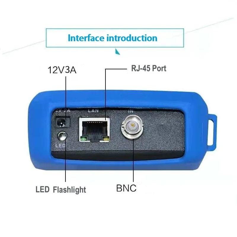 IPC 9310 4 3 &quot HD WiFi монитор AHD CVI TVI аналоговая CVBS RS485 5MP ip камера поддерживает POE ONVIF 4K H.265