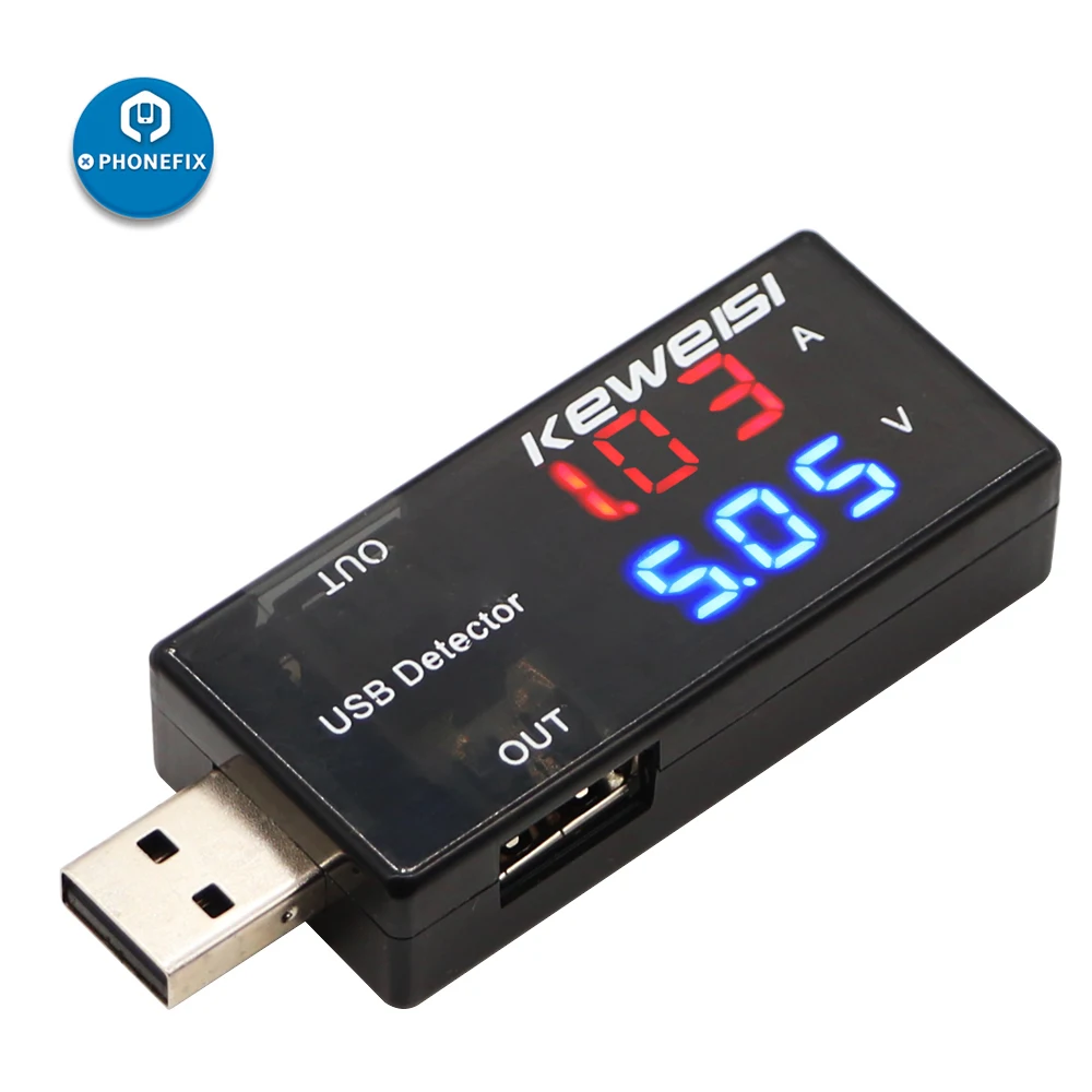 Двойной USB измеритель мощности тестеры мобильная зарядка Напряжение Ток