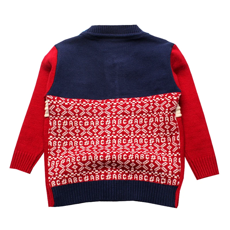 Мягкие свитера для мальчиков кардиган из хлопка вязаный детский с пуговицами