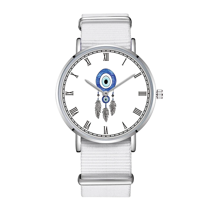 D-0021 наручные часы с тканевым ремешком Relojes Feminino нейлоновый ремешок женские Montre
