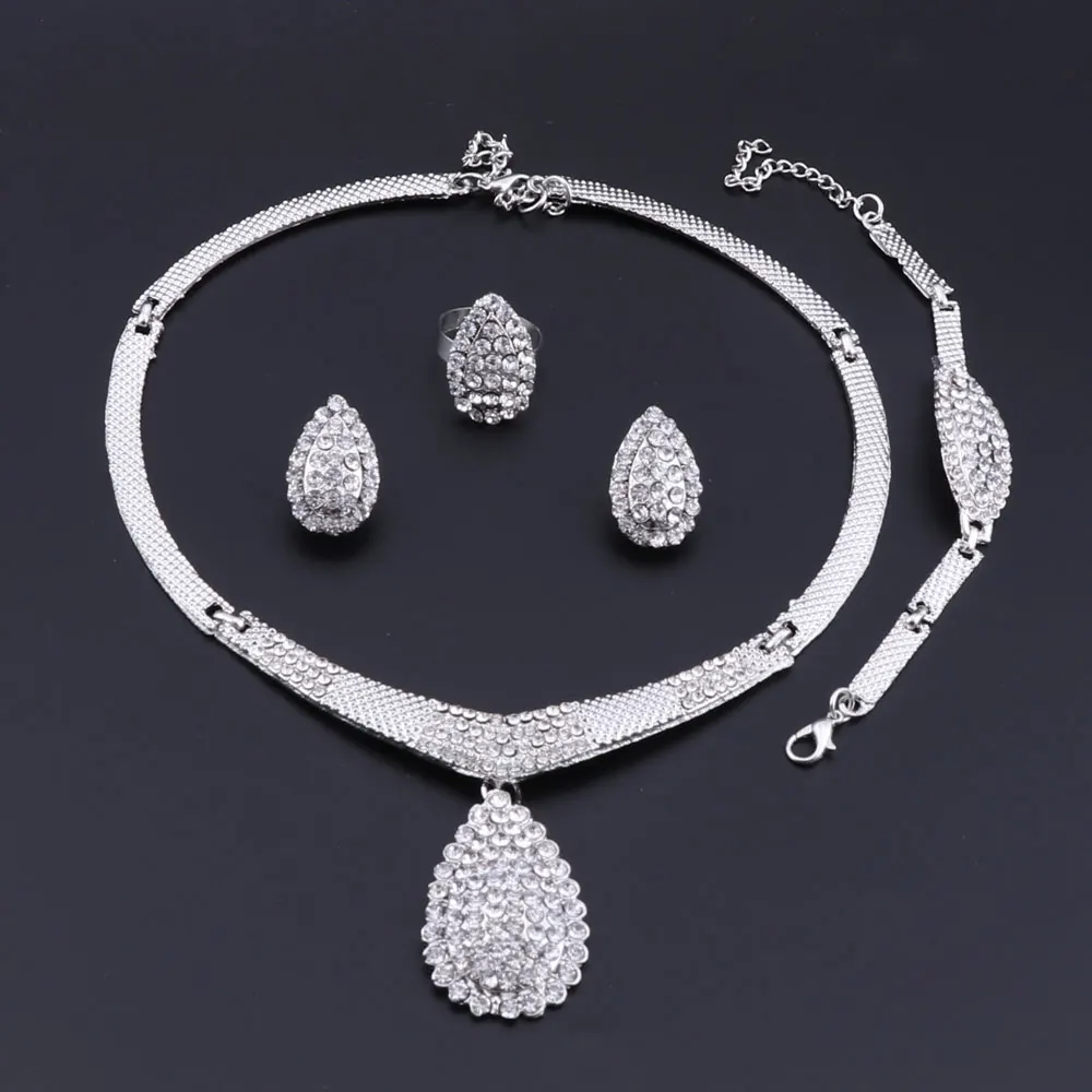 Модный комплект ювелирных изделий из африканских бусин оптовая продажа 2018