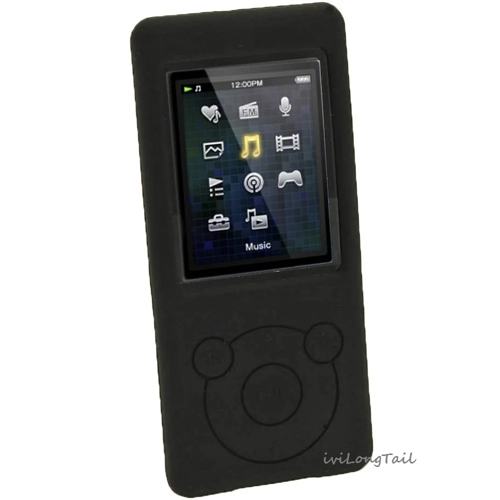 Силиконовый чехол для Sony Walkman NWZ E473 E474 E475 E574 NWZ-E575 крышки резиновый гелевый кожаный
