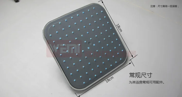 

Квадратная душевая кабина с распылителем, душевая кабина, Большая насадка, ванна и душ 18*18 см