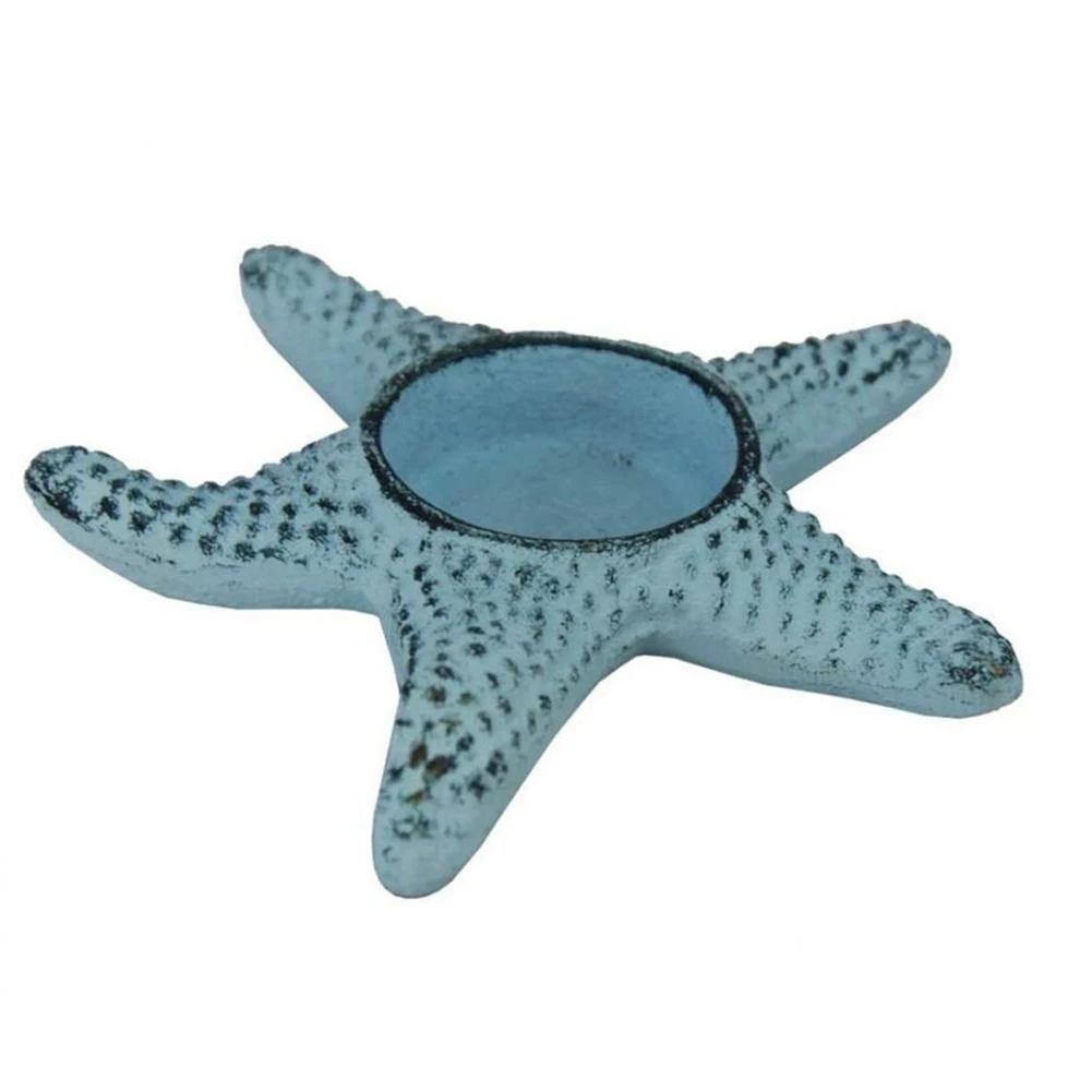 Подсвечник Starfish Винтажный стиль чугунный подсвечник Настольный чайный