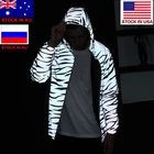 Светоотражающая велосипедная куртка для езды на велосипеде, водонепроницаемая флуоресцентная ветровка для мужчин и женщин, 3 м, дропшиппинг