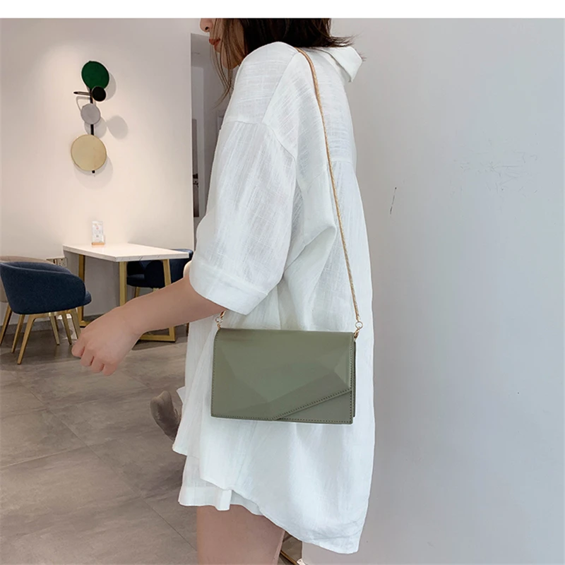 Chain Shoulder Bag Small Flap Bag Crossbody Messenger Bags For Women Luxury Leather Handbag Schoudertas Danes