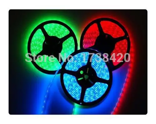 With 24keys Remote Controller 14.4 W/m RGB LED Strip 5050 SMD Set 60leds Led 12V DC Waterproof IP65 Rope Light 10m | Лампы и освещение