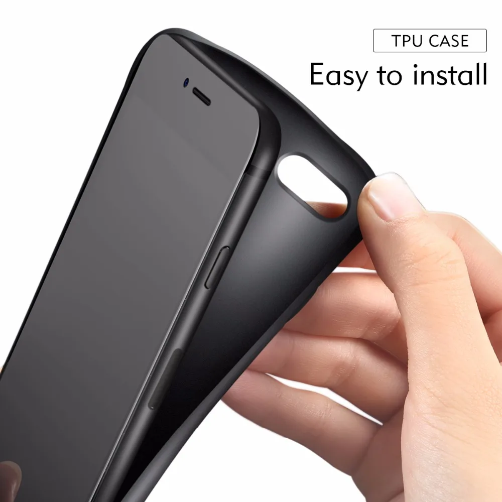 Benks Роскошный чехол для телефона iPhone 8 7 Чехол мобильного из мягкого ТПУ с