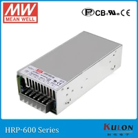original mean well hrp 600 36 single output 648w 17 5a 36v meanwell power supply hrp 600 with pfc function