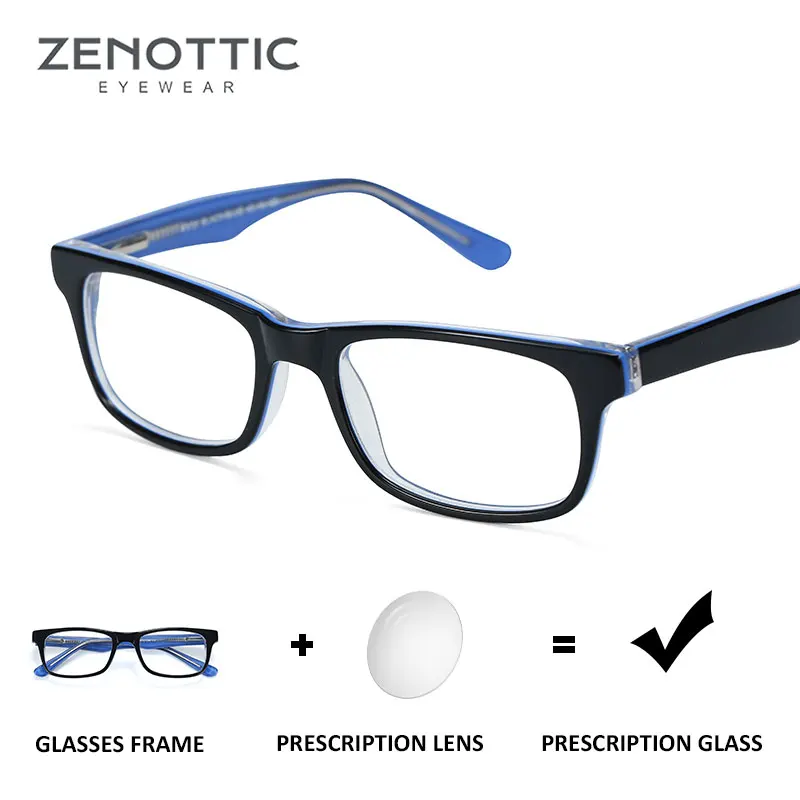 Очки ZENOTTIC BT8020 для мальчиков по рецепту с защитой от синего спектра| |