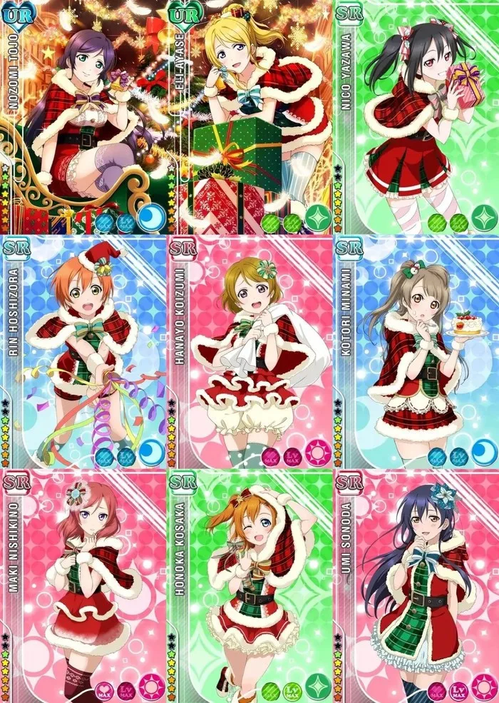 LoveLive! Рождество awaken серии все персонаж косплей костюм японского аниме любовь LIVE Униформа выходной костюм одежда