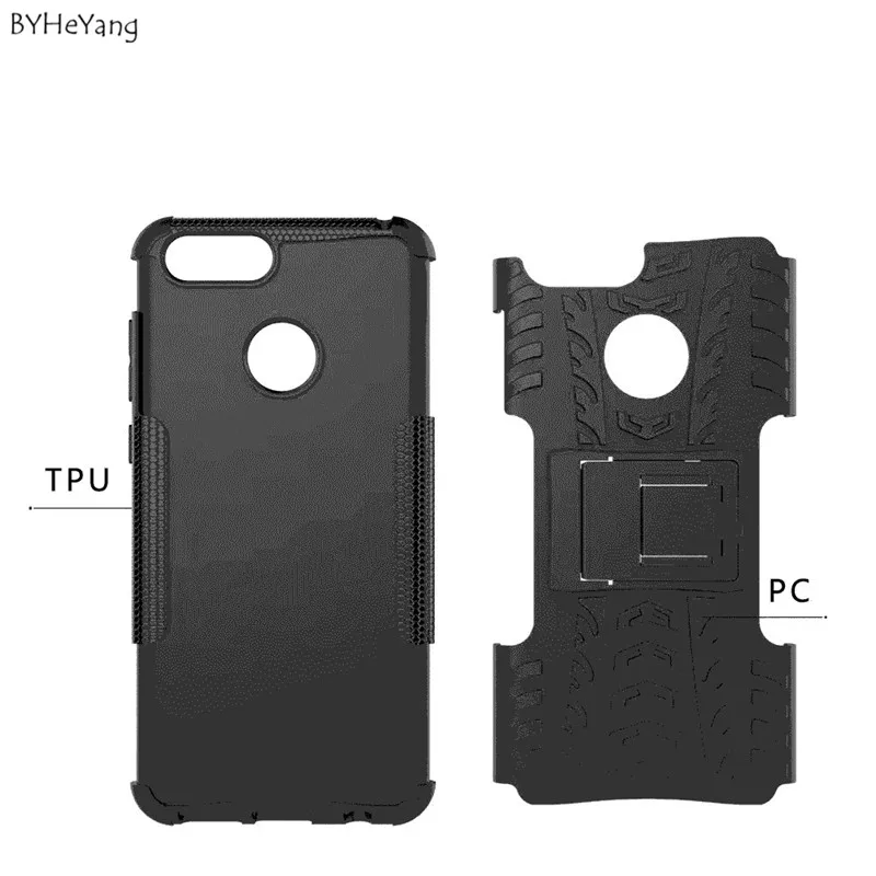 BYHeYang armor case for Huawei Honor 7X cover Luxury Full Protective Hard Phone Back Bags Cases 7 X 5.93 inch |