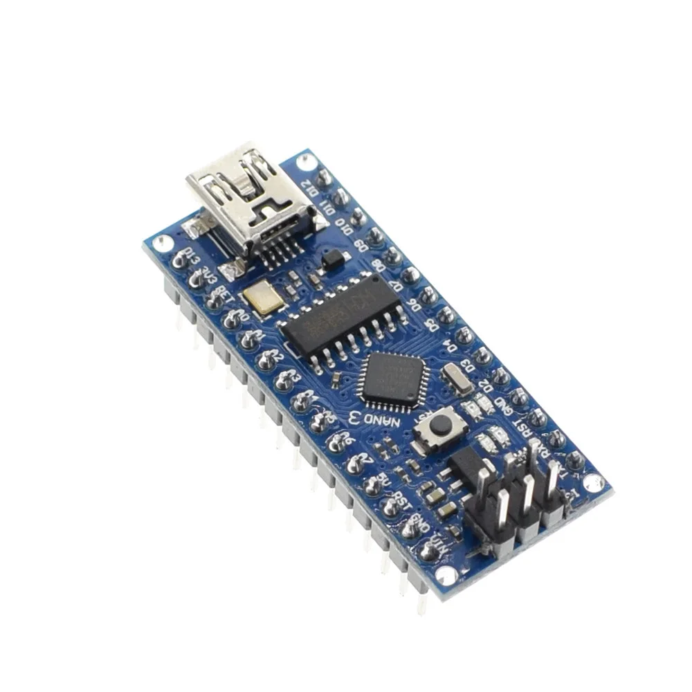 1 шт. мини-usb с контроллером загрузчика Nano 3,0 совместимый для arduino CH340 USB драйвер 16 МГц NANO V3.0 Atmega328