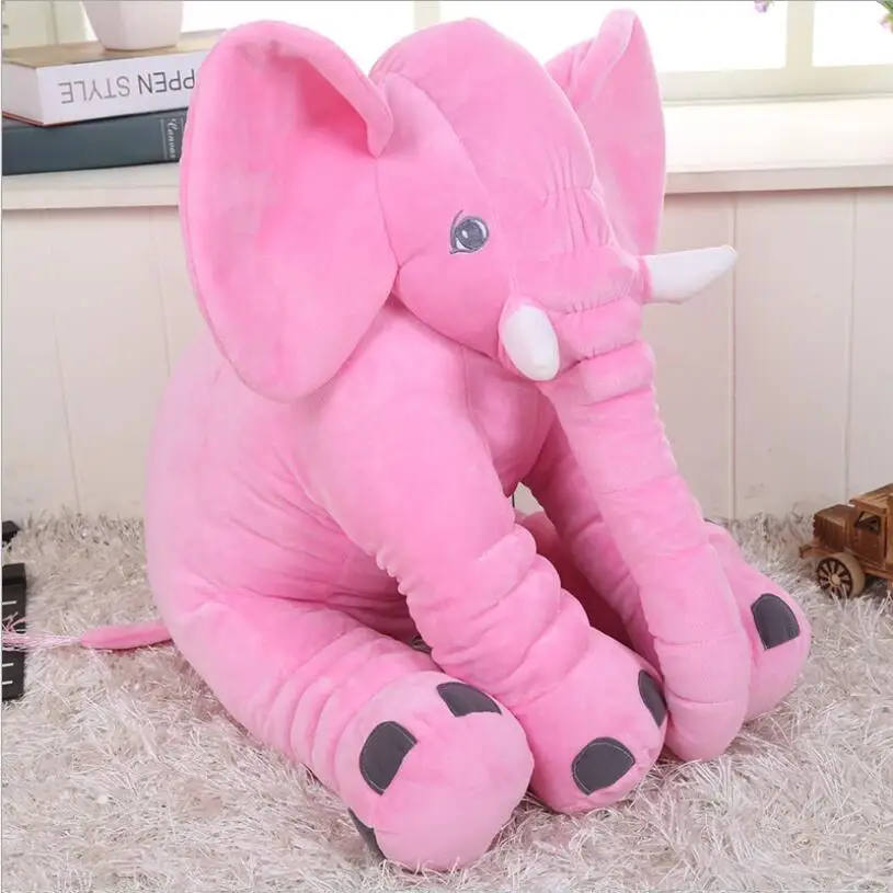 33cm High Quality Lovely Plush Elephant Toy Soft Fabric Animal Doll For Baby &amp Kids Sleeping Quiet |