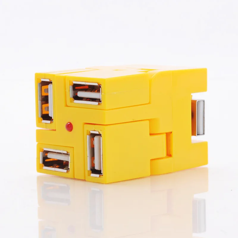 Сплиттер usb хаб Angala Tian новый сплиттер в стиле кирпича четыре интерфейса