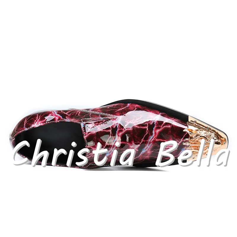 Christia Bella из натуральной кожи британский стиль женские туфли-лодочки Мужская