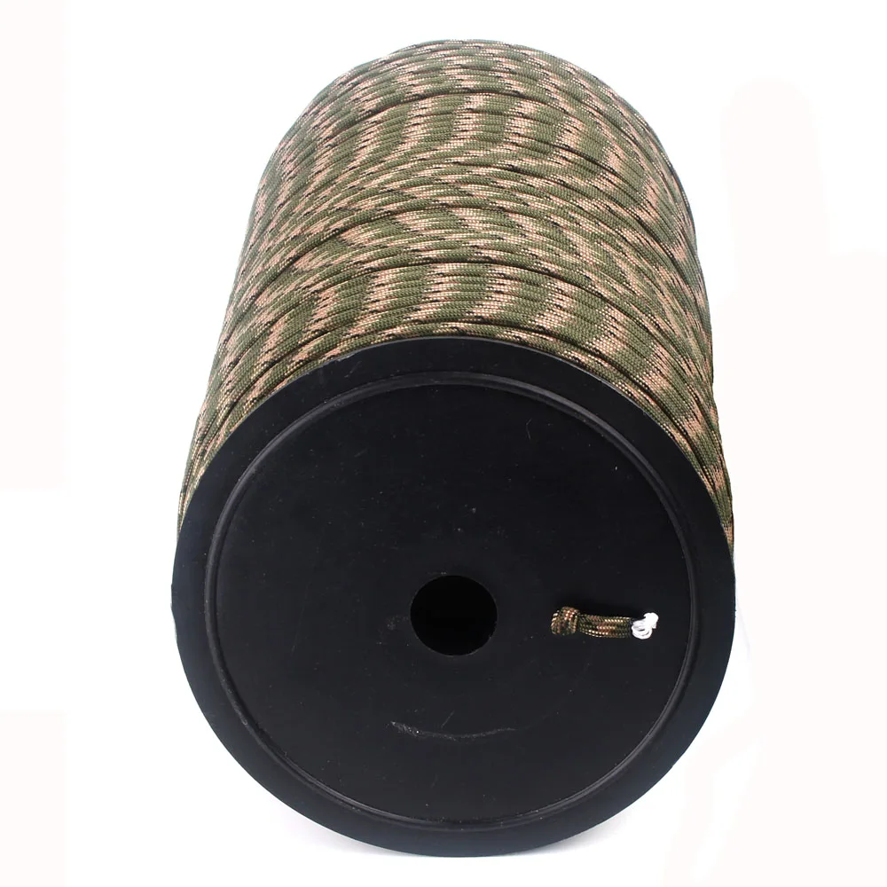 YoouPara Paracord 4 мм 1000FT/катушки 7 нитей веревка парашютный шнур для активного отдыха