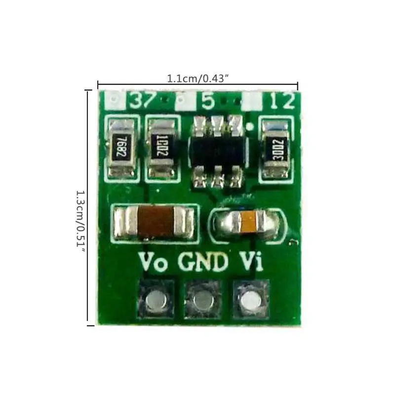 5V 12V DC-DC повышающий Питание модуль Boost Напряжение конвертер для 18650 403040 Li-Po литий
