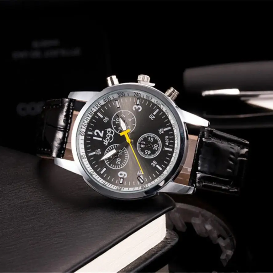 2017 Новый дизайн модные высококачественные роскошные мужские Аналоговые часы из