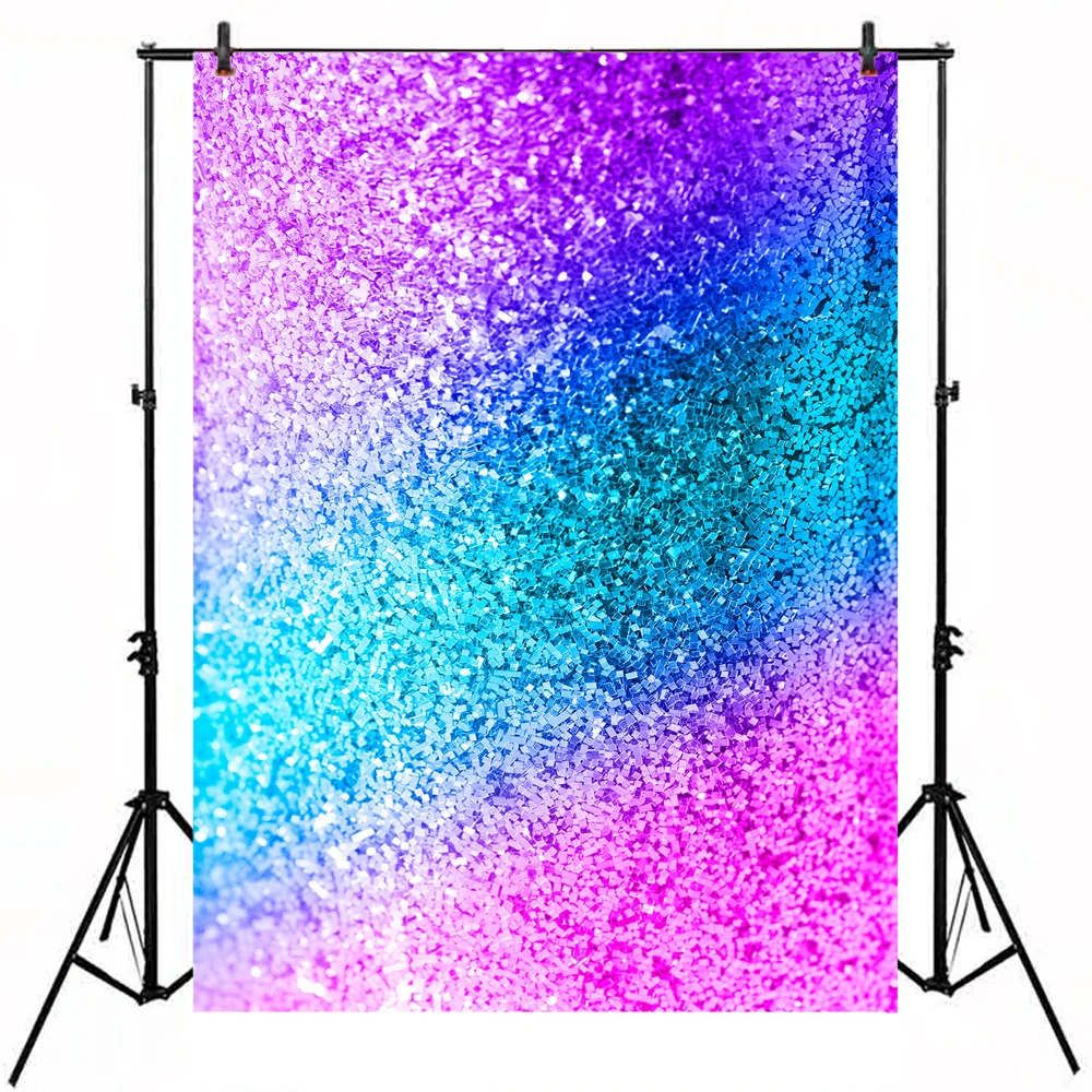 Фон для фотосъемки с блестящим хвостом Русалочки фон портретной украшения дня