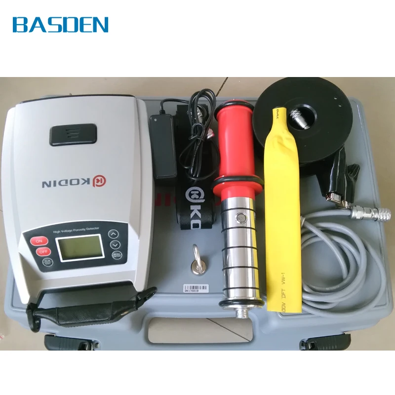 

KODIN-6DJ Holiday Detector for Detecting Metal Anticorrosive Coating Electric Spark Leak Detector 0.05-10mm