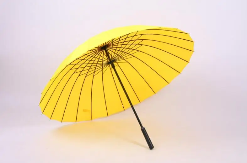 Высокое качество 24 ребра прочная ветрозащитная длинная прямая ручка анти-УФ