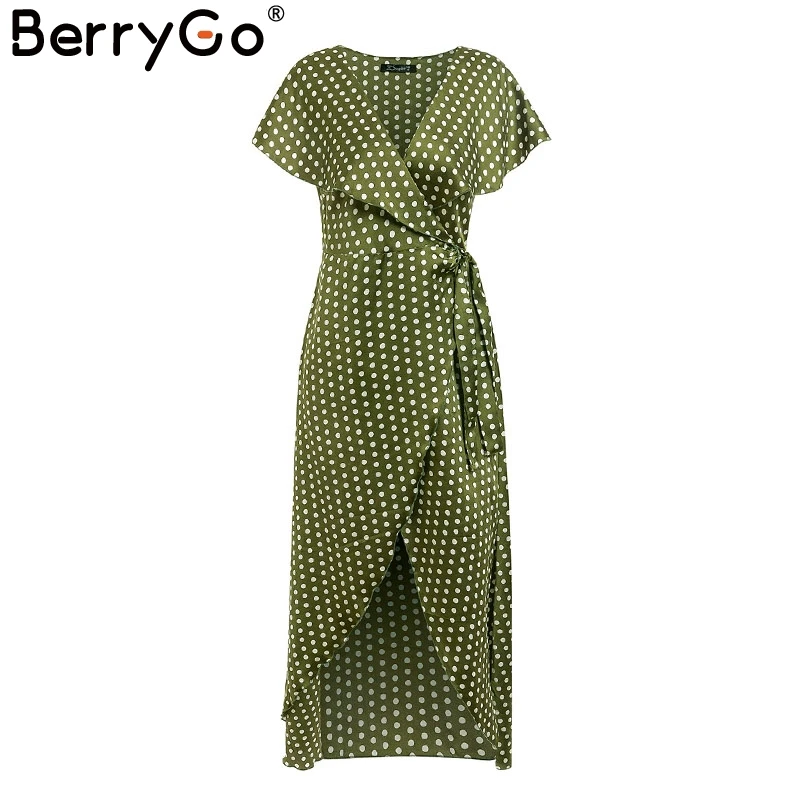 Simplee в винтажном стиле горошек с принтом шифоновое платье женское элегантное
