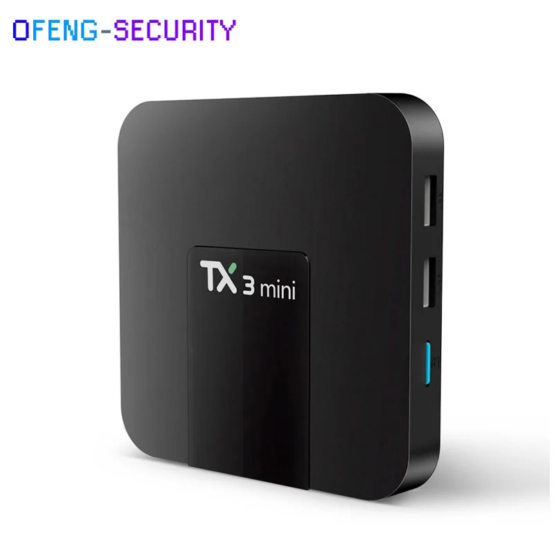 TX3 Мини Android 7 1 2 + 16 г Amlogic S905W Quad-Core 4 ГГц Wi-Fi К H.265 Декодер каналов кабельного