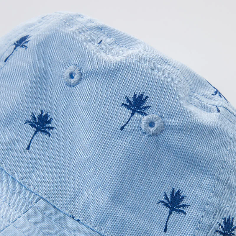 DBA6428-H dave bella summer baby boys print hat children bucket cap | Детская одежда и обувь