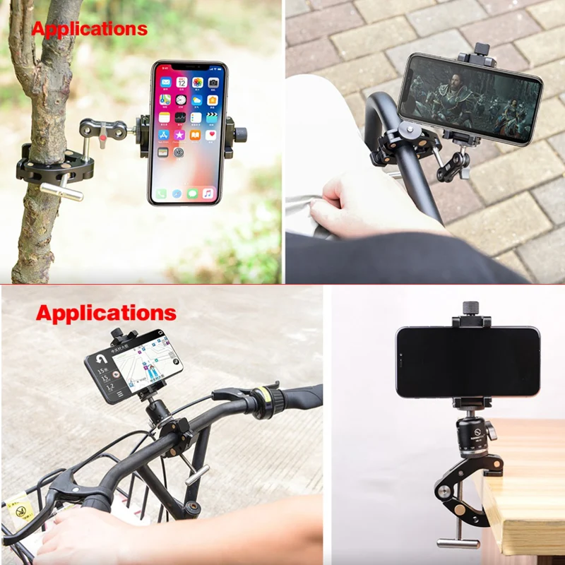 Sunwayfoto PF-01 Titan Clamp PF01 1/4" Mounting Screw Full Metal Structure and Lock Adjustable Knob Light-weight Easy To Carry
Sunwayfoto PF-01 Titan Clamp PF01 1/4" Mounting Screw Full Metal Structure and Lock Adjustable Knob Light-weight Easy To Carry