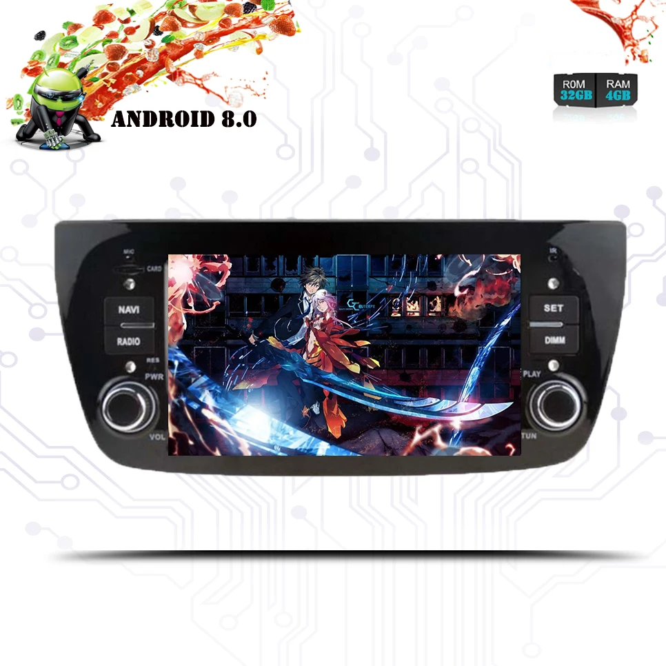 Android 8 0 автомобильный стерео DVD плеер GPS ГЛОНАСС мультимедиа для Fiat Doblo 2009 2010 2011 2012