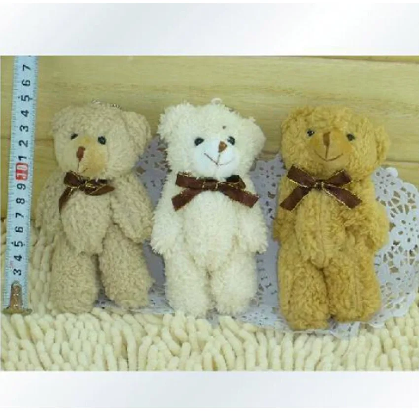 5 шт./лот мини плюшевый мишка мягкие плюшевые игрушки 12 см маленький медведь