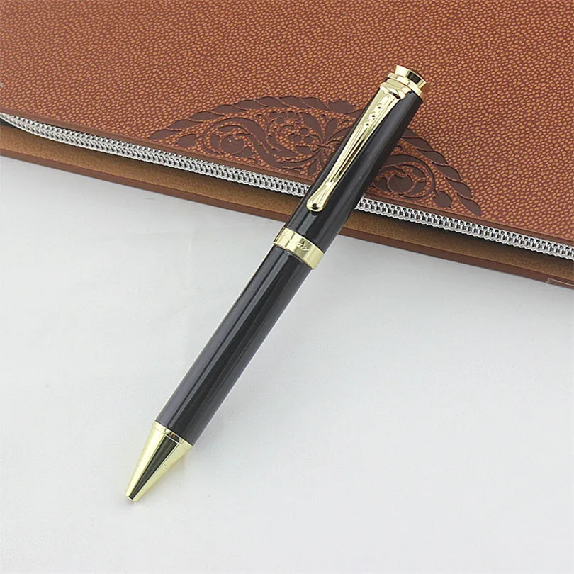 Роскошные качественные ручки jinhao 500 золотые деловые офисные средние шариковые