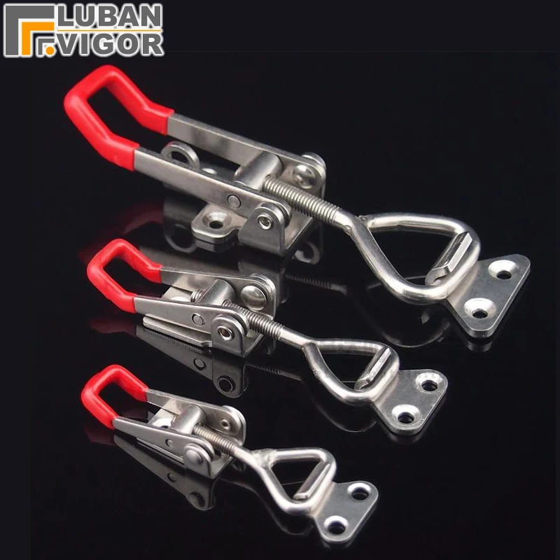 Регулируемая пряжка из нержавеющей стали 304 Горизонтальный зажим быстрый для