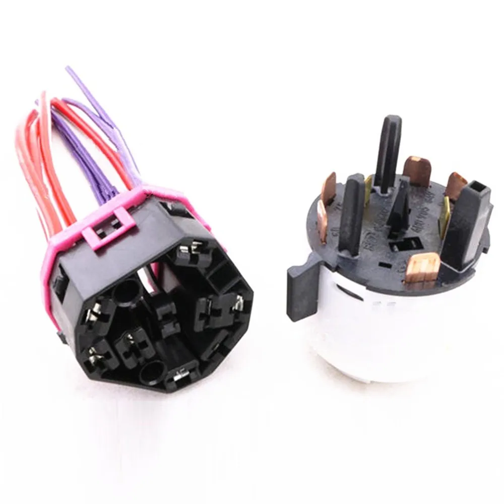 2 комплекта стартер Электрический переключатель зажигания + разъем подключения