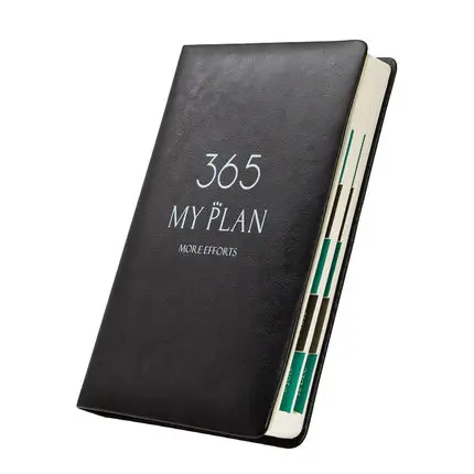 A5 B6 Japanese Classic Notebook 365 Daily Weekly Monthly Yearly Calendar Planner Agenda Schedule organizer journal Bujo