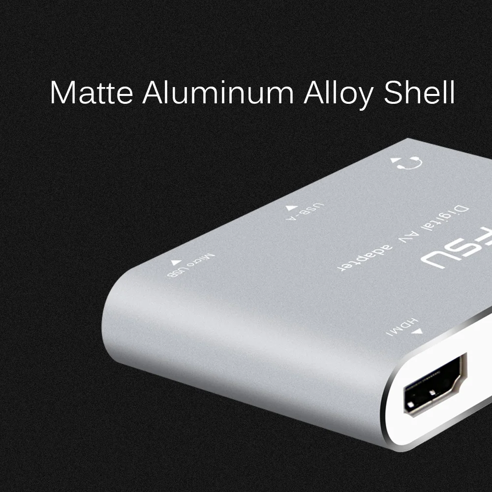Адаптер USB-VGA HDMI с поддержкой питания micro usb 3 5 мм 1080p |
