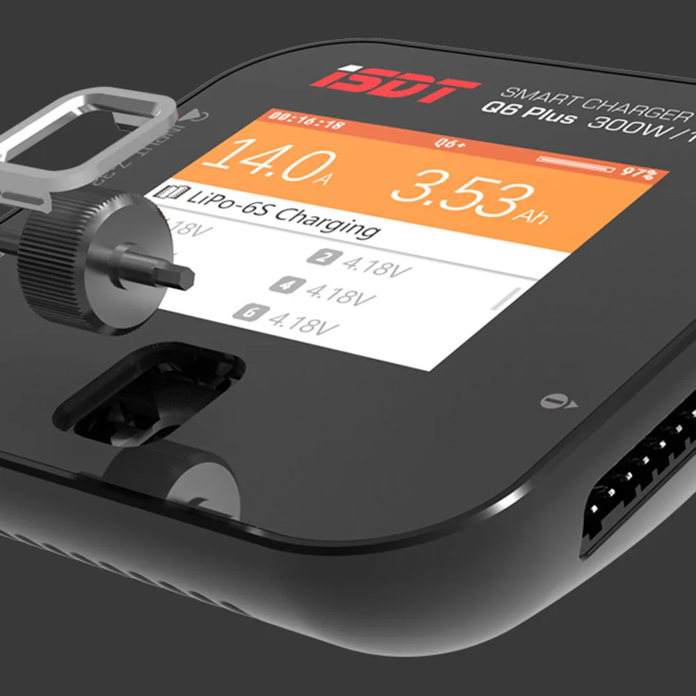 Для ISDT Q6 Pro BattGo 300 Вт 14A Карманный аккумулятор Lipo зарядное устройство для ISDT Q6 Pro BattGo 300 Вт 14A Карманный Lipo