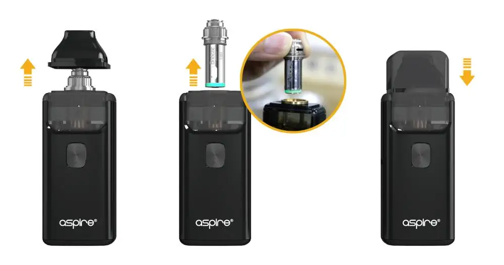 Новейший комплект Aspire 3 ml Breeze 2 AIO с 1000 mAh встроенным аккумулятором Pod электронная