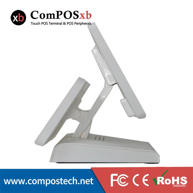 The 15-inch pos system has a 12-inch LCD display that displays commercial computers retail and restaurant checkout | Компьютеры и офис